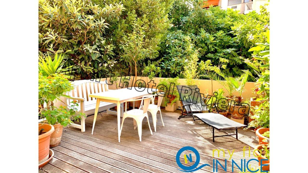 Aparthotel Riviera - Grimaldi Coeur De Ville - Large Studio Ac With Bigger South Terrace - Hyper Centre - Terrasse Esprit Nizza Exterior foto